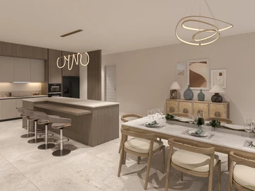 Penthouse de 3 Chambres